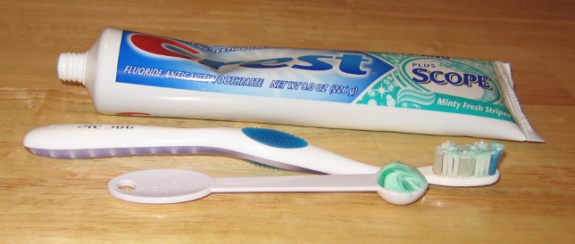 Crest Toothpaste Measured