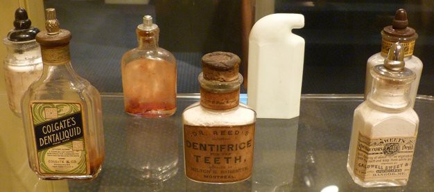 Old Toothpaste at the Dental Museum