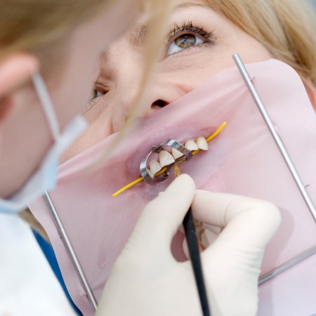 Pink Rubber Dental Dam