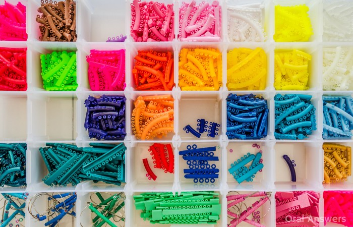 Colored Braces Bands for Braces Brackets Colors