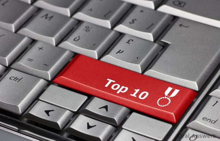 Oral Answers Top 10 Lists
