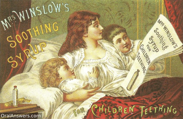 Mrs. Winslow's Soothing Syrup for Teething Children - Dental History