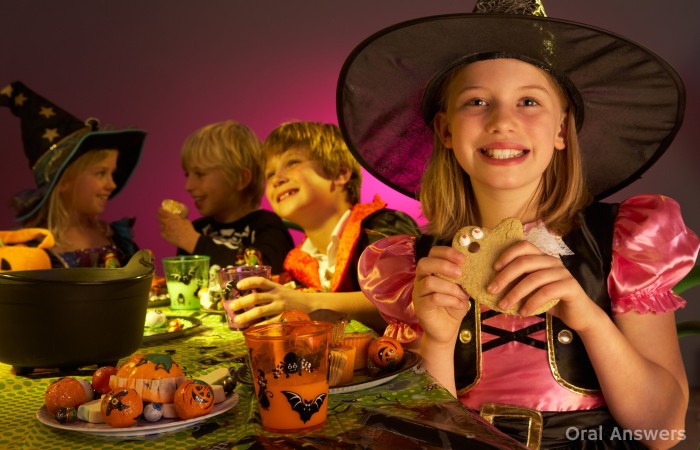 Halloween Candy Healthy Teeth