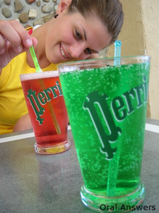 acidic drinks Oral Answers