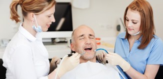 Dental Suction Dentists Suctioning